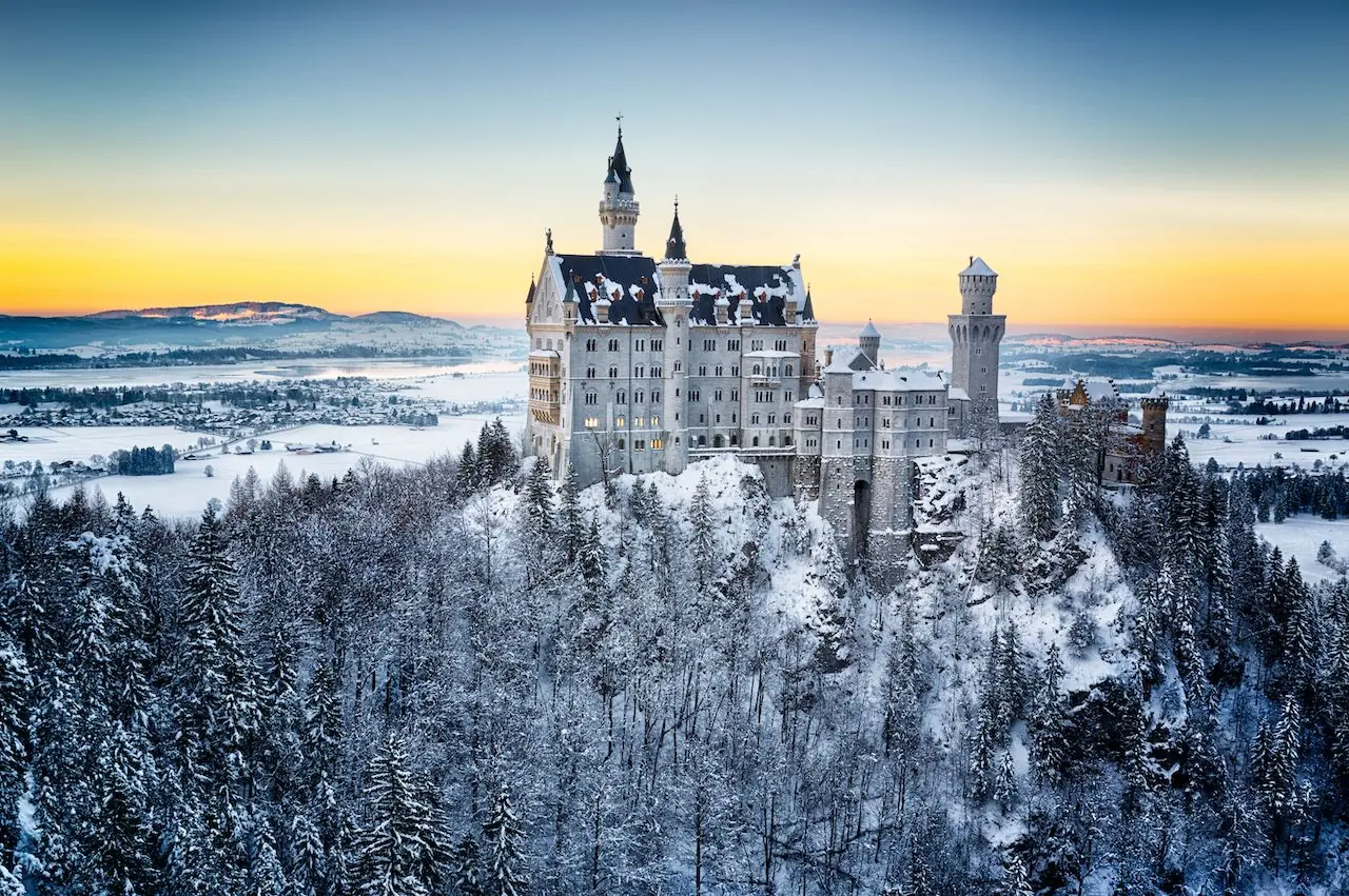 Приказни замъци в Бавария, Германия