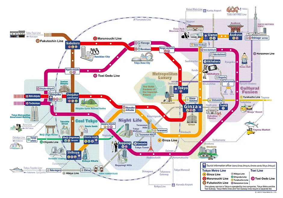 Tokyo City Map