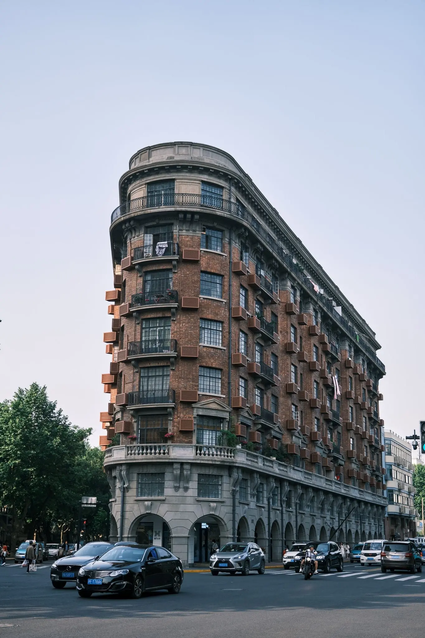 Image of French Concession tree-lined street