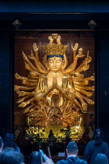 Image of the Jade Buddha Temple in Shanghai