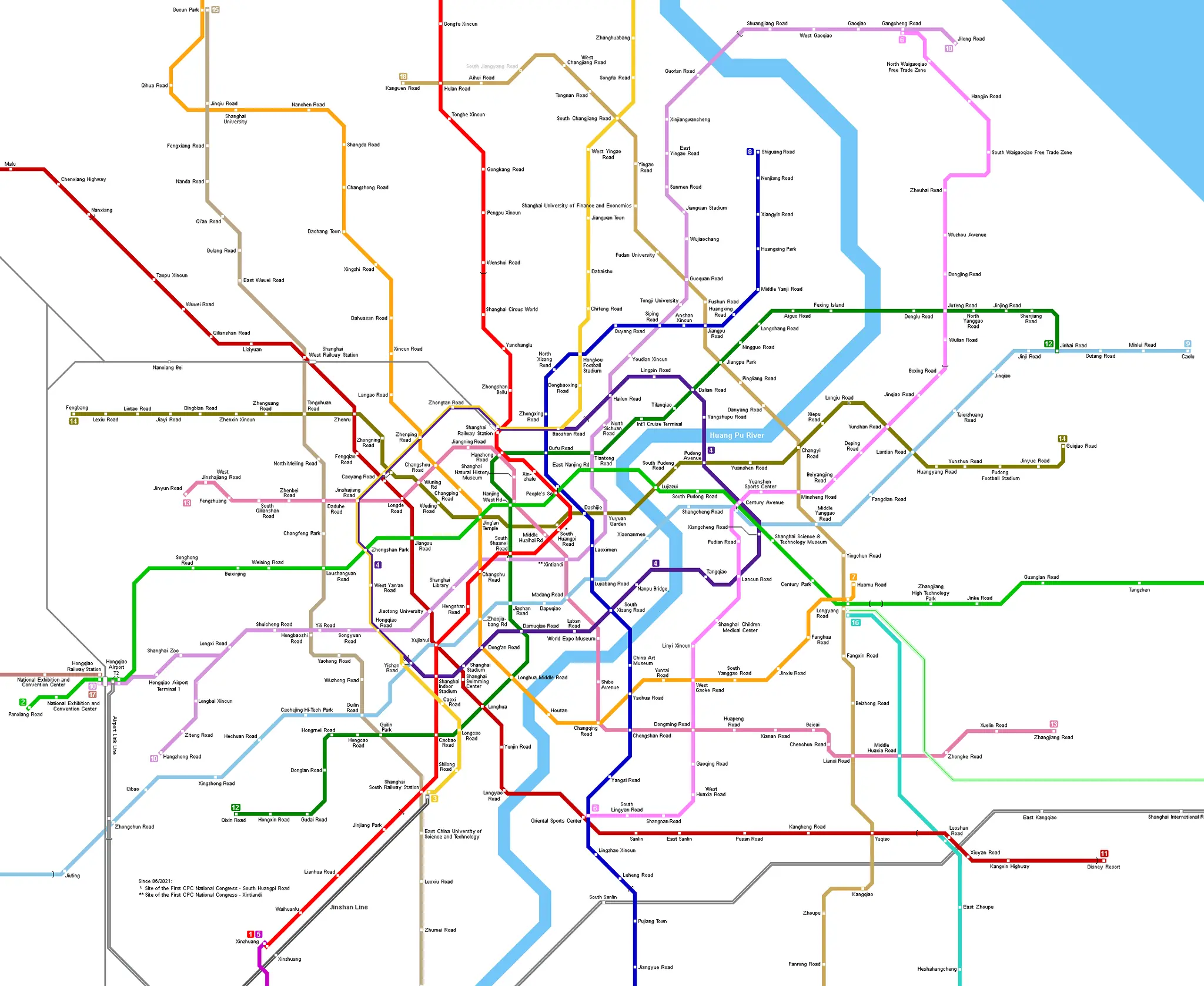 Shanghai Metro Map