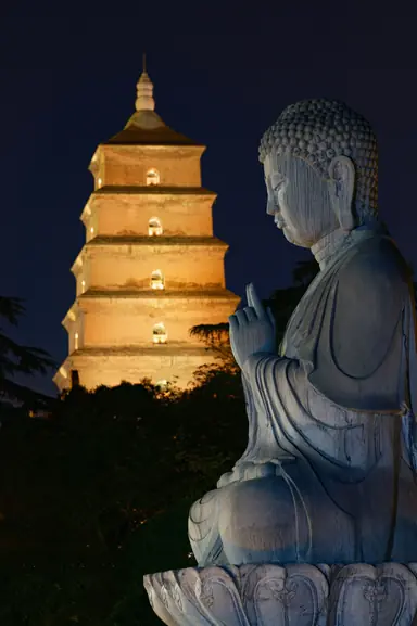 Image of the Big Wild Goose Pagoda