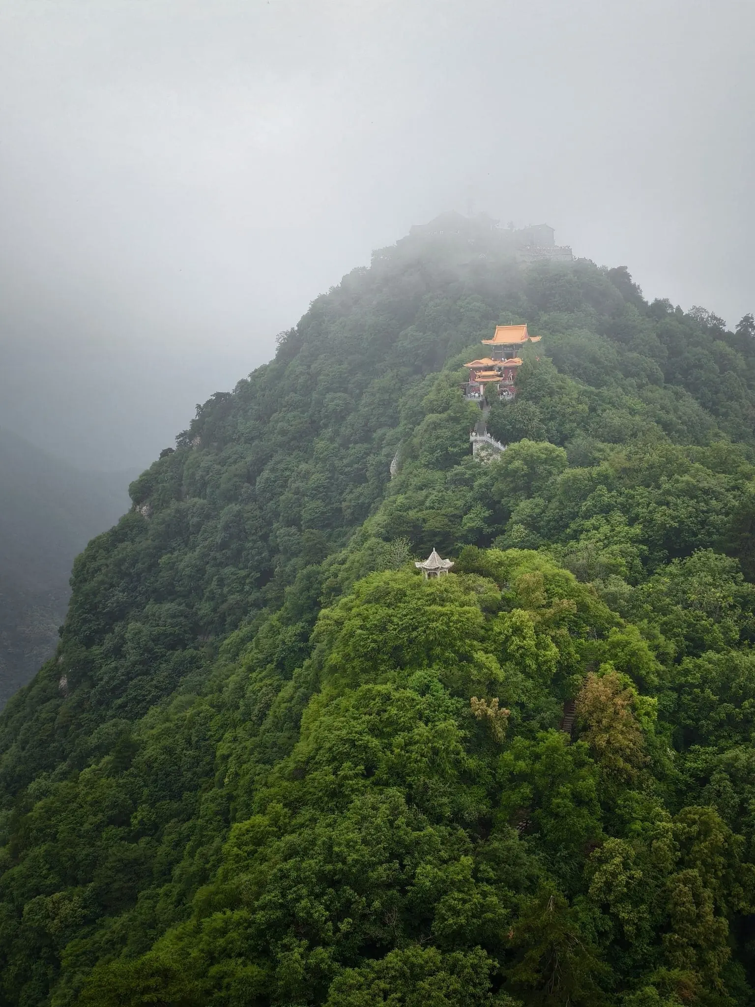 Image of Mount Huashan's plank walk