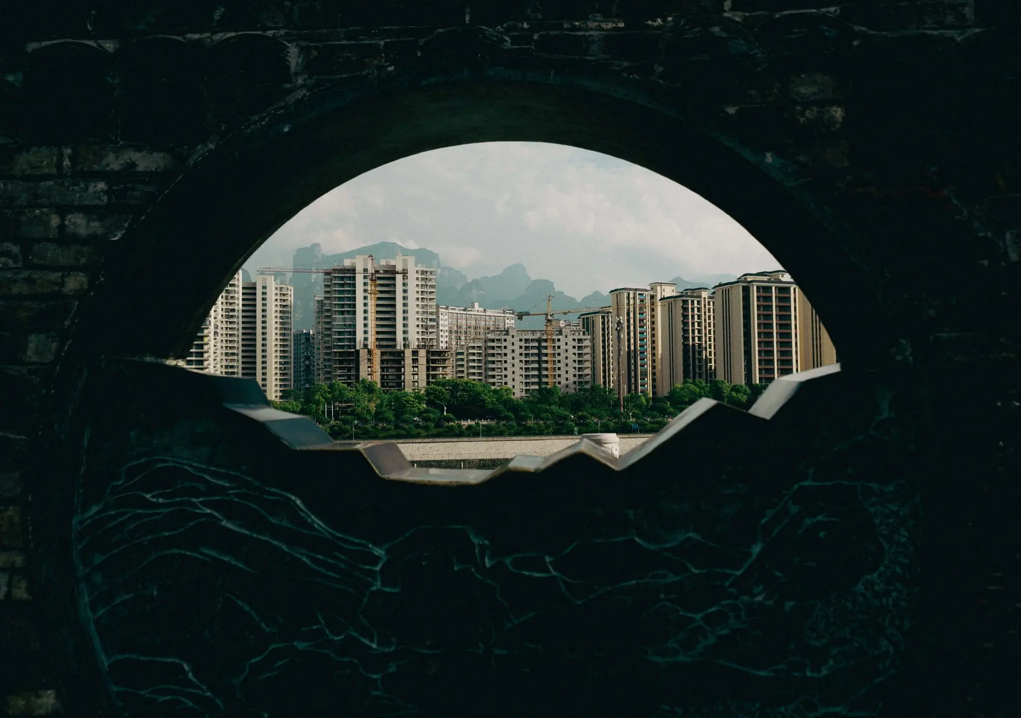 Image of Zhangjiajie city